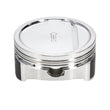 Load image into Gallery viewer, Manley Small Block Chevy LS Series 3.905in Bore - 1.115in CD - -18 cc Dish Platinum Series Pistons - Back View