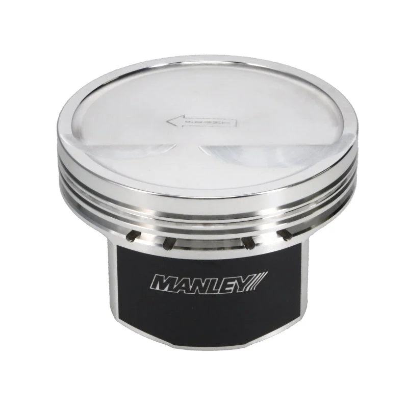 Manley Small Block Chevy LS Series 4.010in Bore - 1.304in CD - -10 cc Dish Platinum Series Pistons - Back View