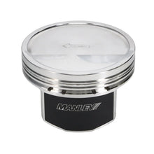 Load image into Gallery viewer, Manley Small Block Chevy LS Series 4.010in Bore - 1.304in CD - -10 cc Dish Platinum Series Pistons - Back View