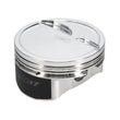 Load image into Gallery viewer, Manley Small Block Chevy LS Series 4.030in Bore 1.115in CD 10cc Dish Platinum Series Pistons - Side View