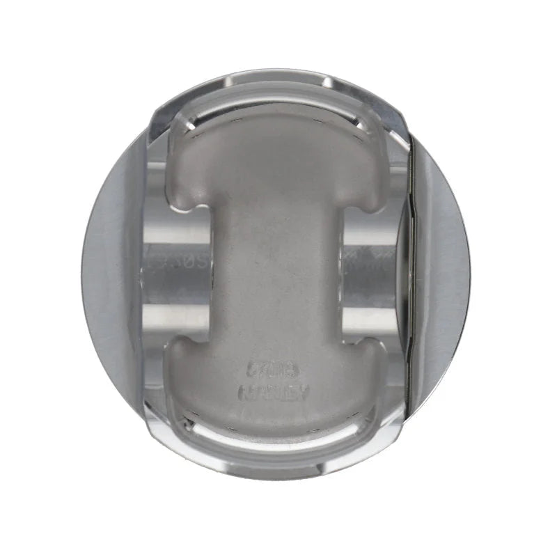 Manley Small Block Chevy LS Series 4.030in Bore - 1.304in CD -10cc Dish Pistons - Side View