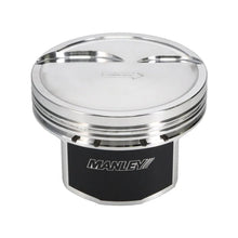 Load image into Gallery viewer, Manley Small Block Chevy LS Series 4.030in Bore - 1.304in CD -10cc Dish Pistons - Back View