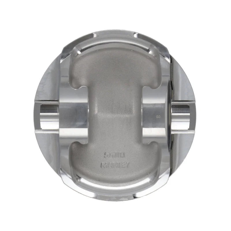 Manley Small Block Chevy LS Series 4.065in Bore - 1.065in CD - -10 cc Dish Platinum Series Pistons - Additional View 10