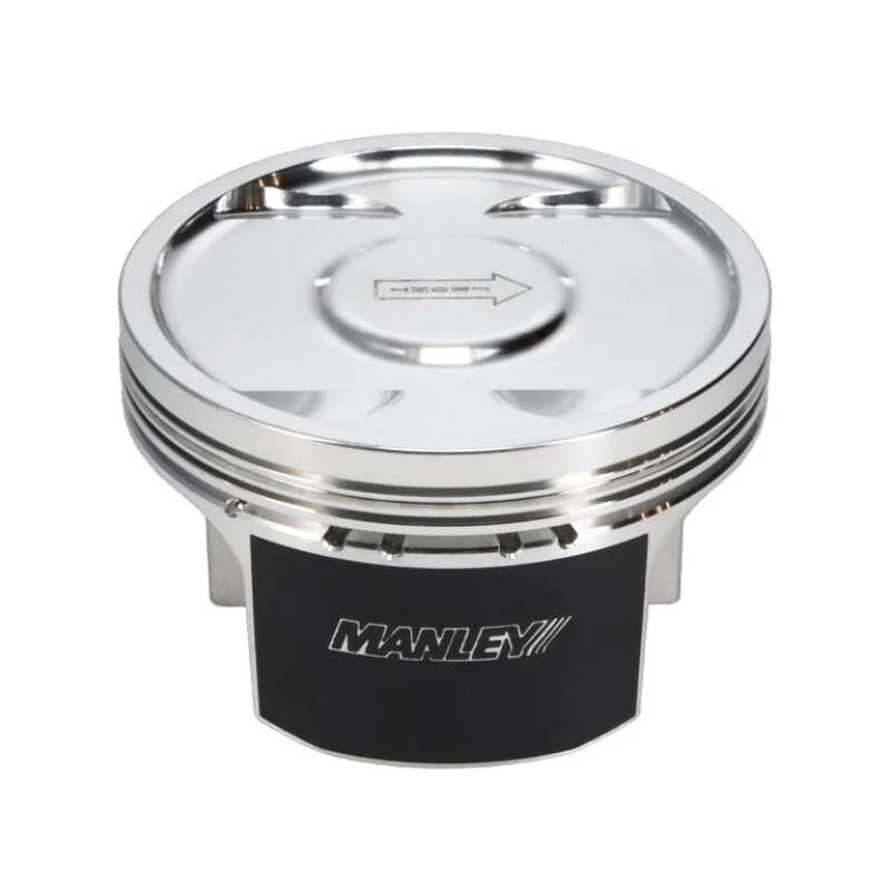 Manley Subaru 2.5L EJ257 WRX STi Piston Set - 99.55mm Bore 1.209in CH, -17.00 CC - Back View