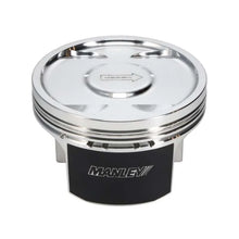 Load image into Gallery viewer, Manley Subaru 2.5L EJ257 WRX STi Piston Set - 99.55mm Bore 1.209in CH, -17.00 CC - Back View