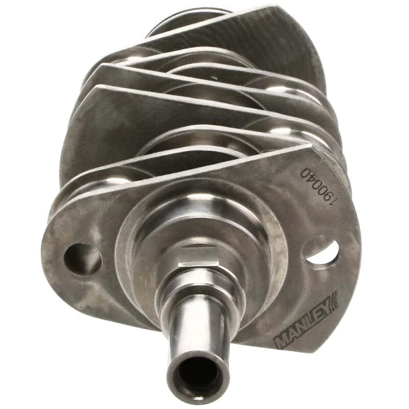 Manley Subaru EJ20/EJ25 4340 Billet 75mm Stroke Turbo Tuff Series Crankshaft - Installation View