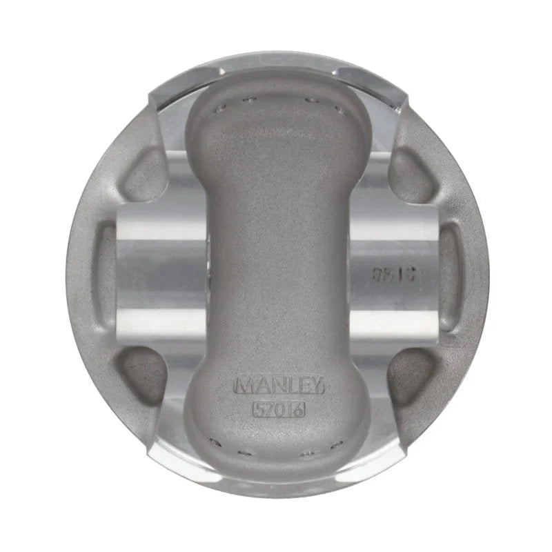 Manley Subaru EJ25 100mm Bore Over Size .5mm Extreme Duty Flat Top Piston Set with Rings - Installation View
