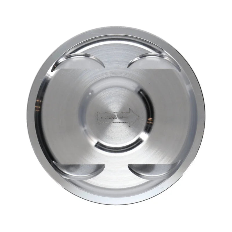 Manley Subaru WRX EJ25 99.75mm -17cc Dish 8.5:1 CR Turbo Tuff Series Piston Set w/ Rings - Back View