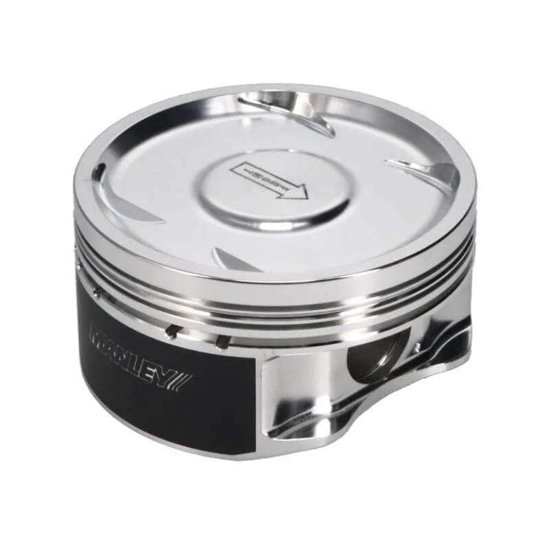 Manley Subaru WRX STI 2.5L EJ257 99.75 Mm Bore 1.285 In. CH 18.00 CC Dish Piston (Single) - Side View