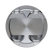 Load image into Gallery viewer, Manley Toyota 2JZGTE 86.25mm Bore +.25mm Oversize -1cc Dome 10:1 CR Turbo Tuff Piston Set w/ Rings - Installation View