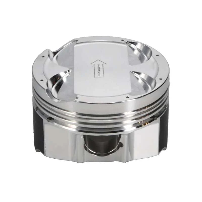 Manley Toyota 2JZGTE 86.5mm Bore +.5mm Oversize -1cc Dome 10:1 CR Piston w/ Rings - Single - Back View