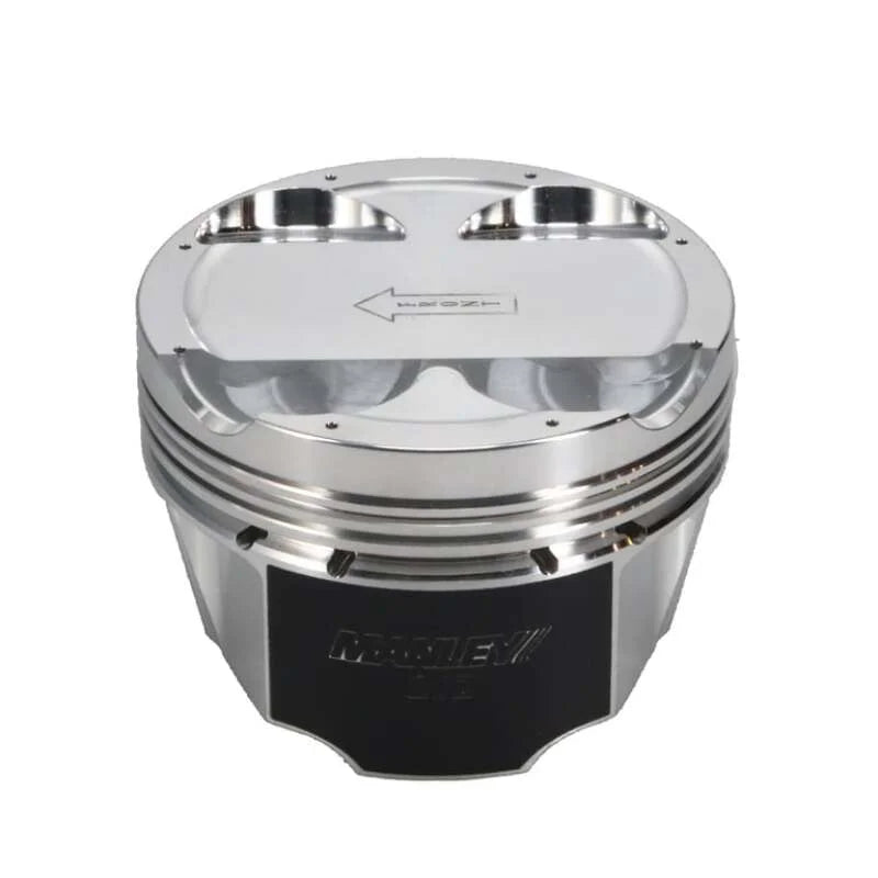 Manley Toyota 2JZGTE 86.5mm Bore +.5mm Oversize -1cc Dome 10:1 CR Piston w/ Rings - Single - Additional View 5