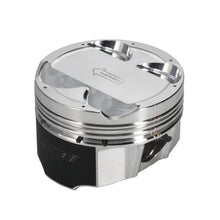Load image into Gallery viewer, Manley Toyota 2JZGTE 94mm Stroke 86.75mm Bore -6cc Dish 10:1 CR Turbo Tuff Piston Set w/ Rings - Side View
