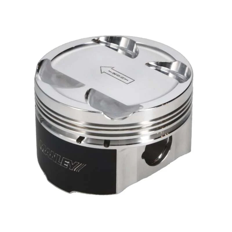 Manley Toyota 3.0L 2JZ-GTE Piston Set - 86.00mm Bore 1.180in CH, -8.00 CC - Back View