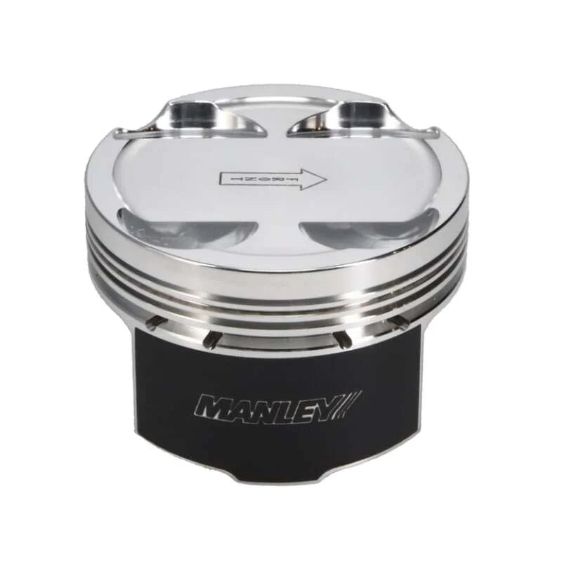 Manley Toyota 3.0L 2JZ-GTE Piston Set - 86.00mm Bore 1.180in CH, -8.00 CC - Installation View