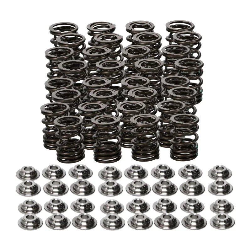 Manley Toyota 3UR-FE Valve Spring and Retainer Kit (Use factory valve locks) - Back View
