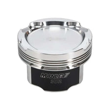 Load image into Gallery viewer, Manley Toyota 5.7L 3UR-FE -30cc 94.5mm Bore 1.328in CH Platinum Series Dish Piston - Set of 8 - Side View