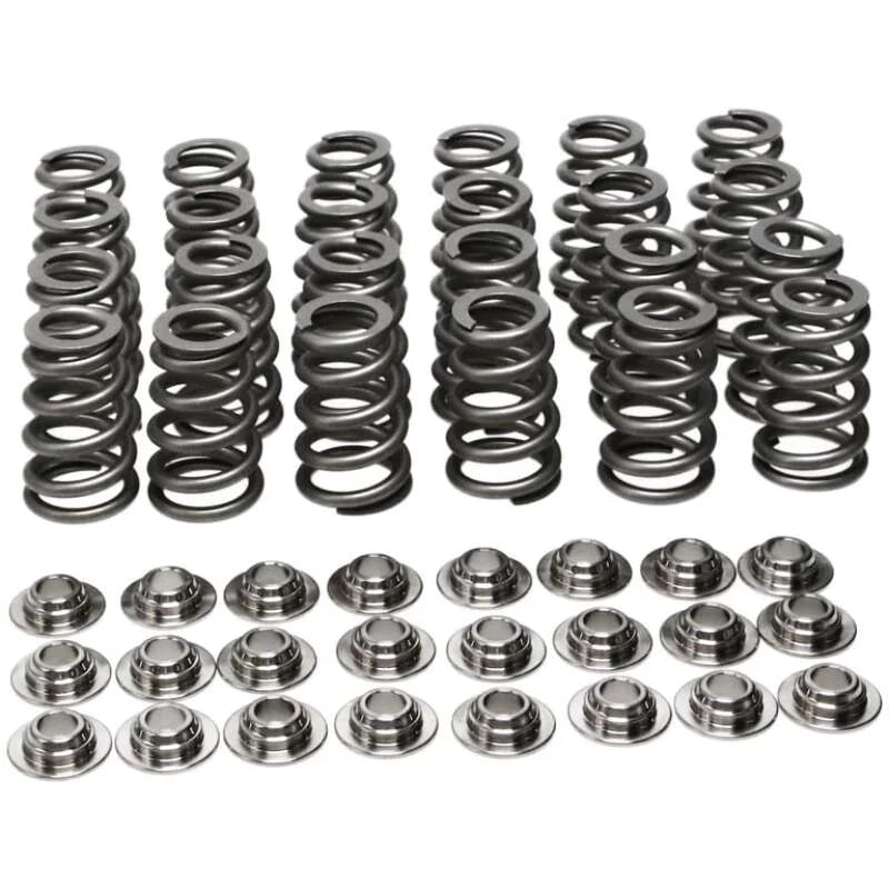 Manley Toyota Supra 2JZ 6 Cyl. Valve Spring and Retainer Kit (w/o Valve Locks) - Installation View