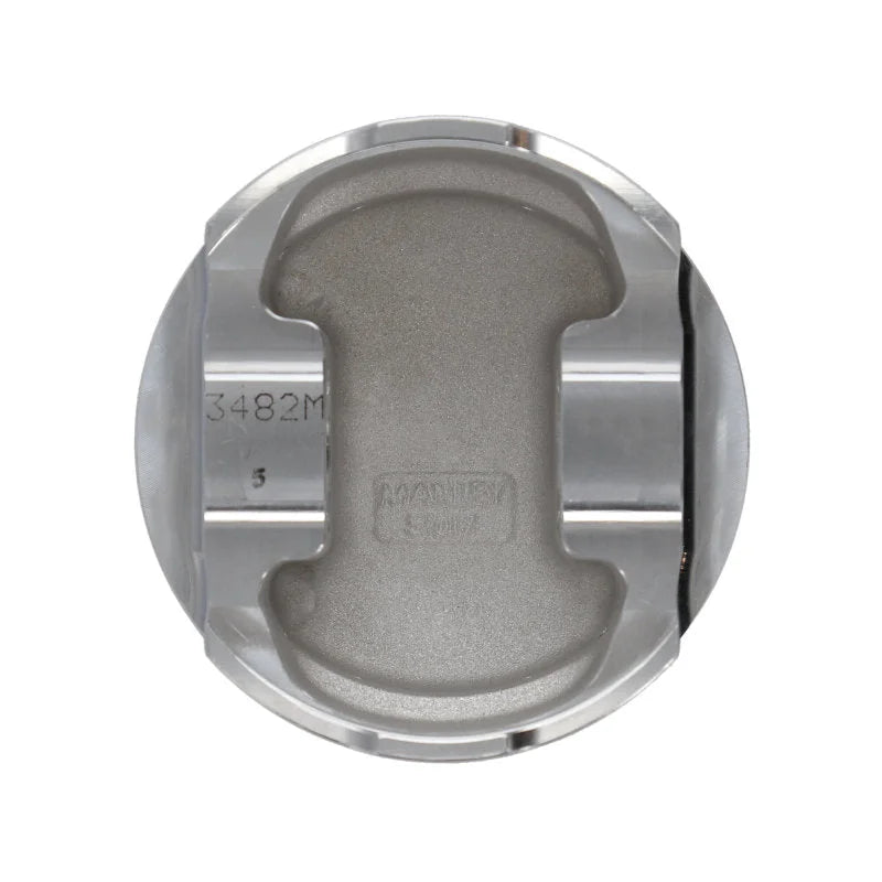 Manley Toyota Supra Turbo (2JZGTE) 87mm +1.0mm Oversized Bore 9:1 Dish Piston Set with Ring - Main Product View