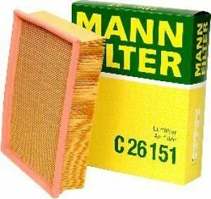 Mann-Filter Air Filter C 26 151 fits 1993-2006 BMW - Side View