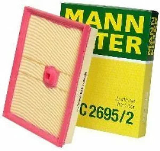 Mann-Filter Air Filter C 2695/2 fits 2001-2002 Mercedes-Benz CL600 / S600 - Back View
