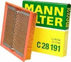 Mann-Filter Air Filter C 28 191 fits 1992-1995 Mercedes-Benz 300SD / S350 - Side View