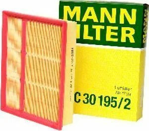 Mann-Filter Air Filter C 30 195/2 fits 1994-2005 Mercedes-Benz - Side View