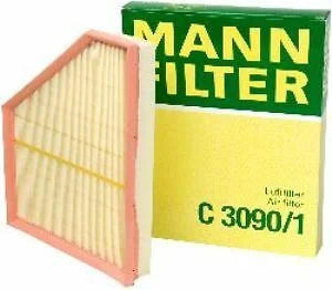 Mann-Filter Air Filter C 3090/1 fits 2007-2010 BMW X5 - Side View