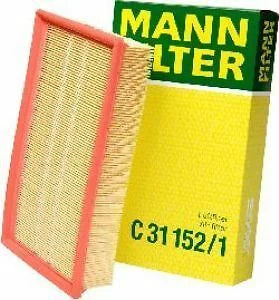 Mann-Filter Air Filter C 31 152/1 fits 1990-1998 Audi 100 / 100 Quattro / 200 Quattro / 90 Quattro / A6 / A6 Quattro / Cab...