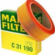 Load image into Gallery viewer, Mann-Filter Air Filter C 31 190 fits 1978-1985 Mercedes-Benz 300CD / 300D / 300SD / 300TD - Side View