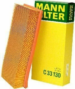Mann-Filter Air Filter C 33 130 fits 1991-1995 BMW 525i / M5 - Side View