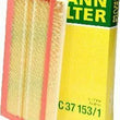 Load image into Gallery viewer, Mann-Filter Air Filter C 37 153/1 fits 1999-2010 Audi TT Quattro / Volkswagen Beetle / Golf / Golf GL TDI / Jetta / R32 - ...