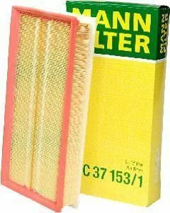 Mann-Filter Air Filter C 37 153/1 fits 1999-2010 Audi TT Quattro / Volkswagen Beetle / Golf / Golf GL TDI / Jetta / R32 - ...