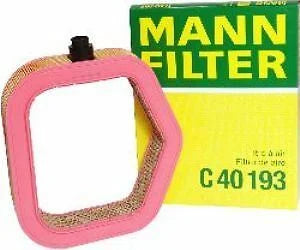 Mann-Filter Air Filter C 40 193 fits 1990-1993 Mercedes-Benz 300CE / 300SL - Side View