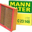 Load image into Gallery viewer, Mann-Filter C 148 Air Filter fits 1987 1990-1993 1995 Mercedes-Benz 190D / 300D / E300 - Side View