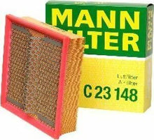 Load image into Gallery viewer, Mann-Filter C 148 Air Filter fits 1987 1990-1993 1995 Mercedes-Benz 190D / 300D / E300 - Side View