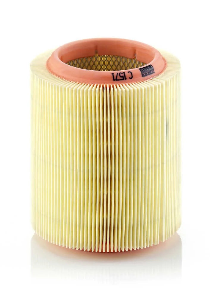 Mann-Filter C 1571 Air Filter fits 1987-1995, 1997 Land Rover Defender 110 / Defender 90 / Range Rover - Side View