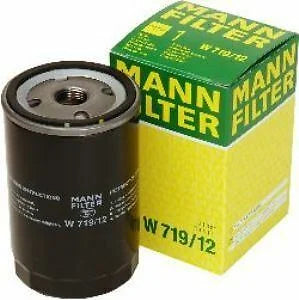 Mann-Filter Oil Filter W 719/12 fits 1983-1991 Volkswagen Vanagon - Side View