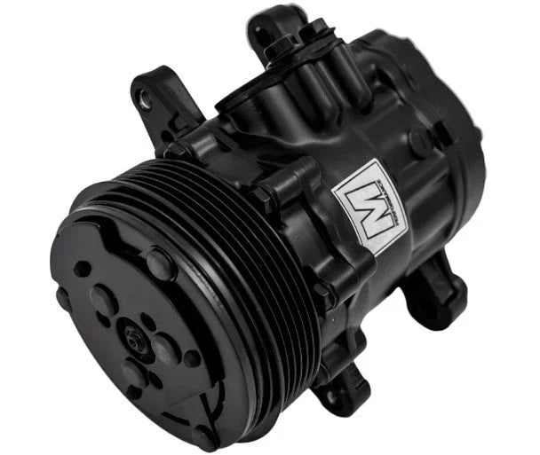 March Performance Ultra Series Sanden Air Compressor Black P2412-08