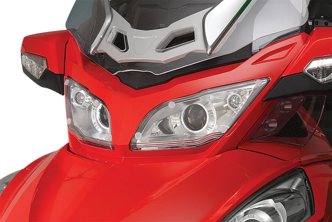 Marker Light - Amber - Can-Am Show Chrome - Back View
