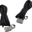 Load image into Gallery viewer, Marker Lights - Amber/White - Smoke Lens - Matte Black DragSpecialties L22-0230DMBME - Detail View