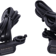 Load image into Gallery viewer, Marker Lights - Amber/White - Smoke Lens - Matte Black DragSpecialties L22-0231DMBME - Main Product View