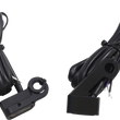 Load image into Gallery viewer, Marker Lights - Amber/White - Smoke Lens - Matte Black DragSpecialties L22-0231DMBME - Side View