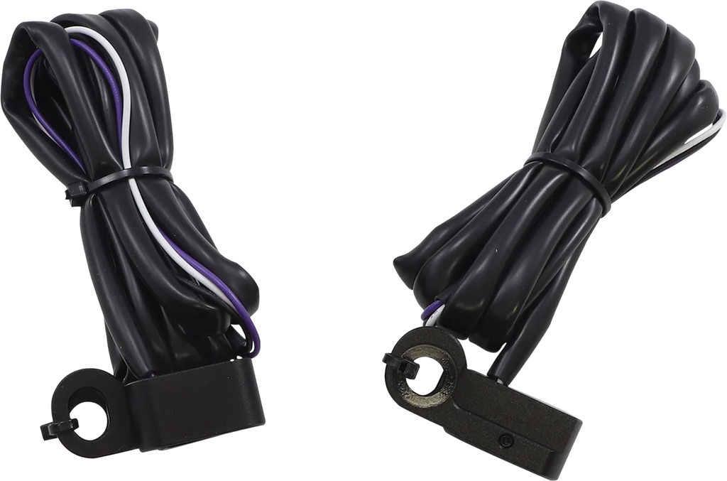 Marker Lights - White/Amber - Black DragSpecialties L22-0229DMBME - Main Product View