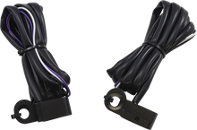 Load image into Gallery viewer, Marker Lights - White/Amber - Black DragSpecialties L22-0229DMBME - Main Product View