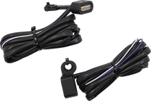 Load image into Gallery viewer, Marker Lights - White/Amber - Black DragSpecialties L22-0231DMBE - Main Product View