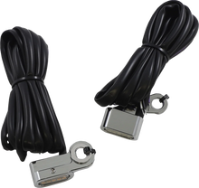 Load image into Gallery viewer, Marker Lights - White/Amber - Black DragSpecialties L22-0231DMBE - Side View