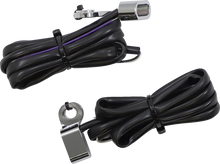 Load image into Gallery viewer, Marker Lights - White/Amber - Chrome DragSpecialties L22-0231DCME - Main Product View