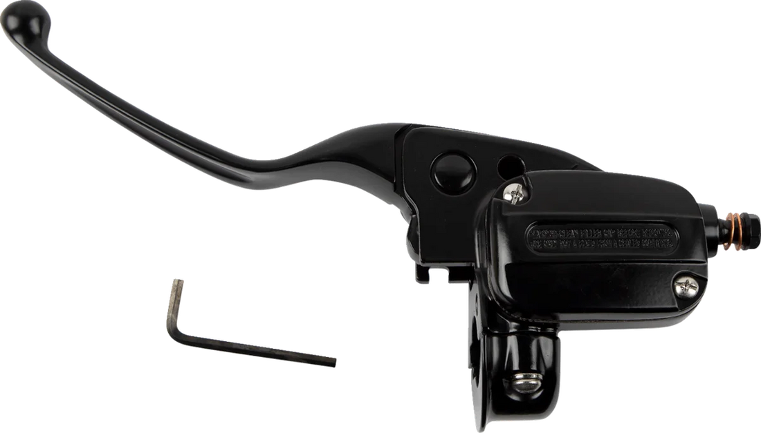 Master Cylinder Assembly - Clutch - Chrome DragSpecialties H07-0802-2 - Side View