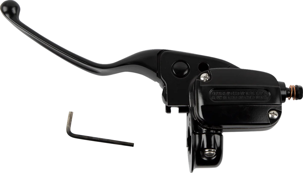 Master Cylinder Assembly - Clutch - Chrome DragSpecialties H07-0802-2 - Side View